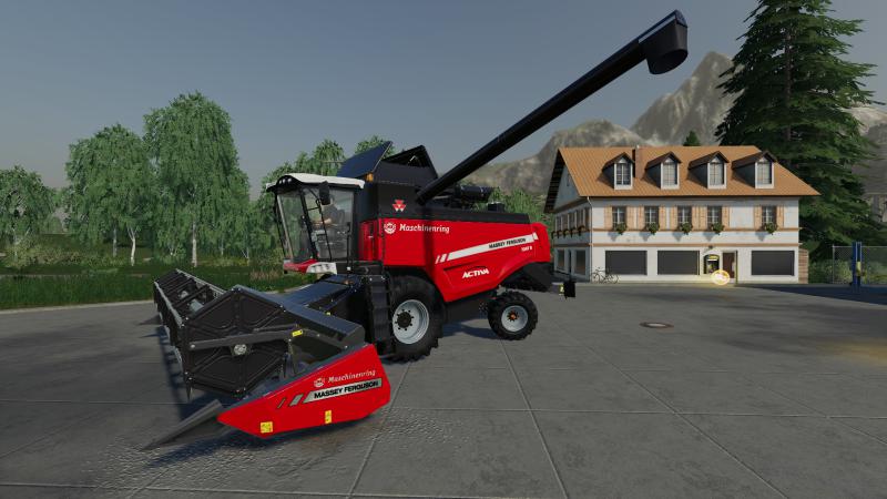 AGCO Combine Harvester Set v 1.0