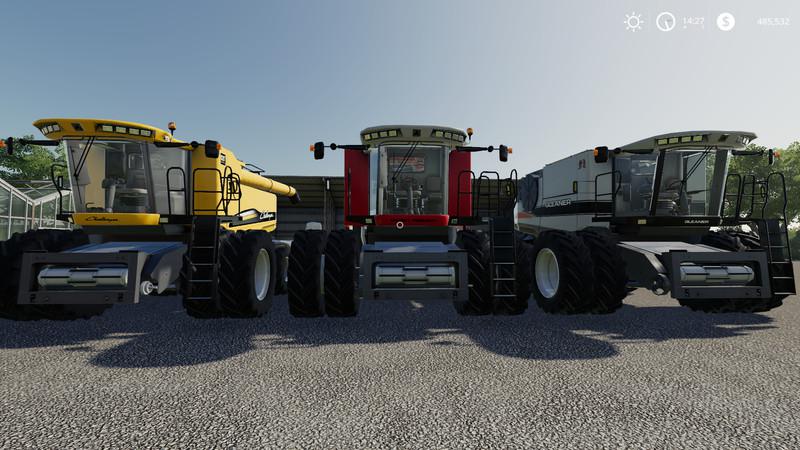 AGCO Rotary Combines Pack v 1.0