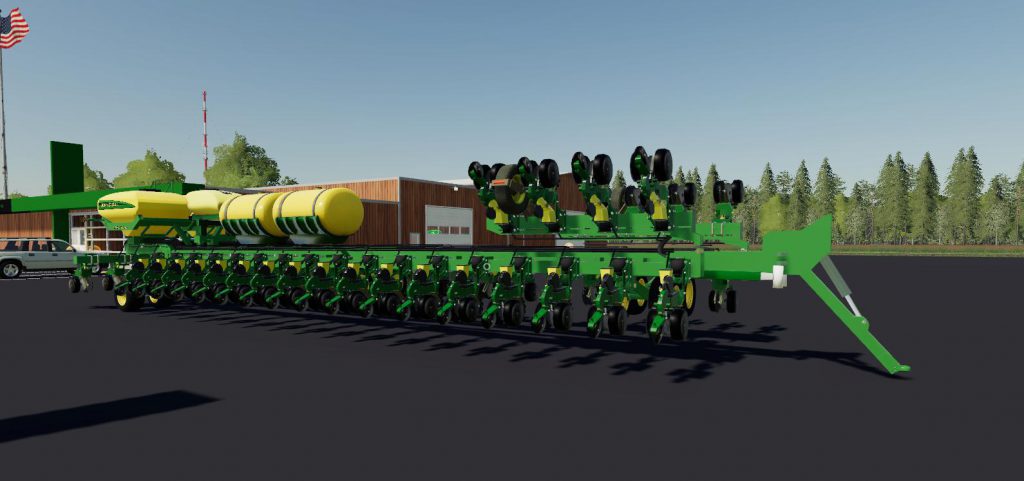 John Deere DB120 v 1.0 - FS19 mod - FS19.net