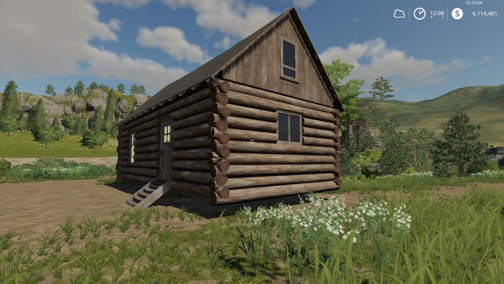 Log cabin v 1.0 - FS19 mod - FS19.net