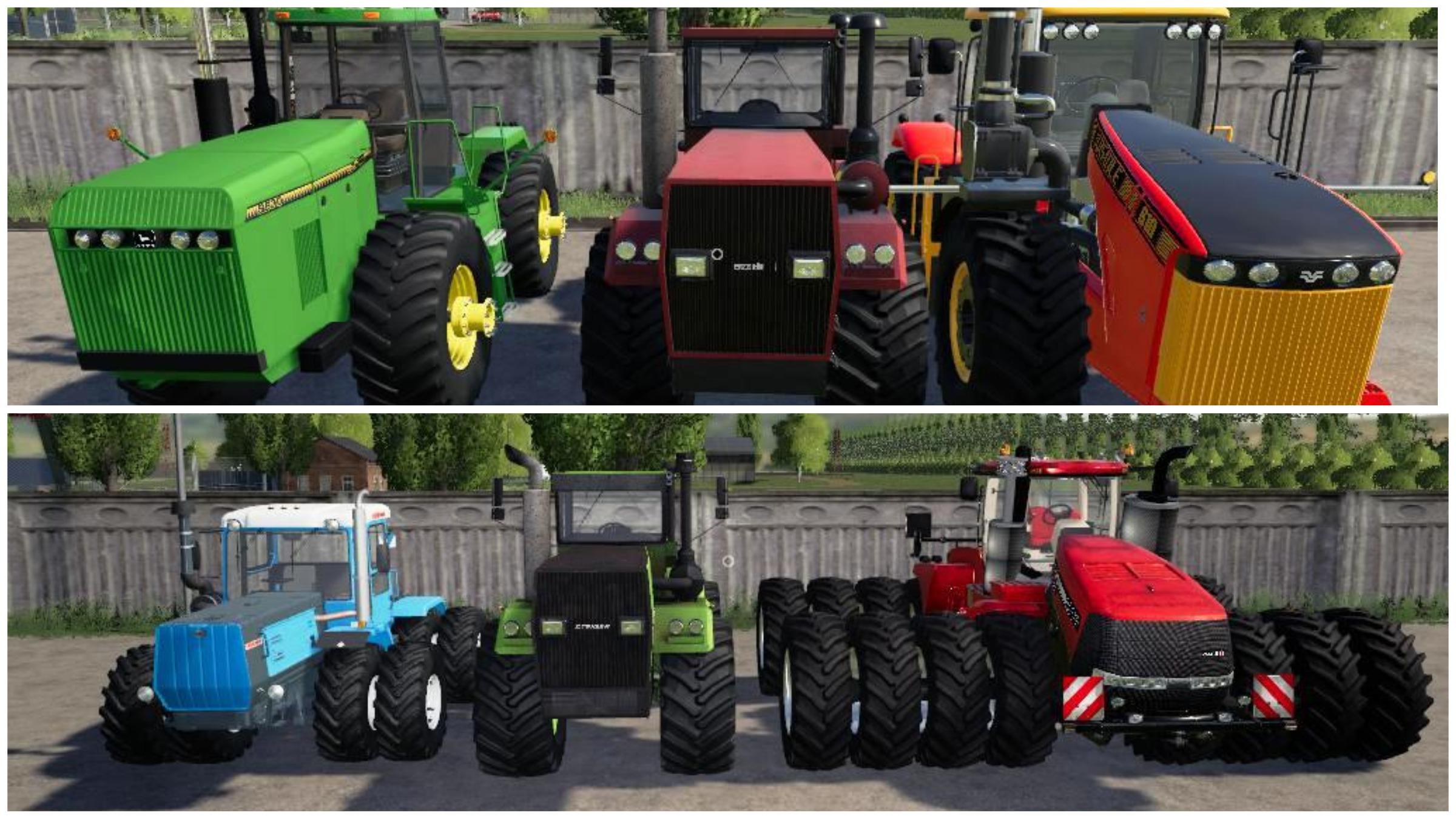 Pack POWERFUL TRACTORS v 2.0