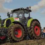 Claas Axion 800 + Weight 900kg v 1.0