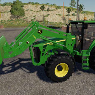 John Deere 8130-8530 + loader v 1.0 - FS19 mod - FS19.net