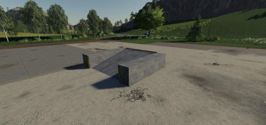 Placeable Concrete Ramp v 1.0