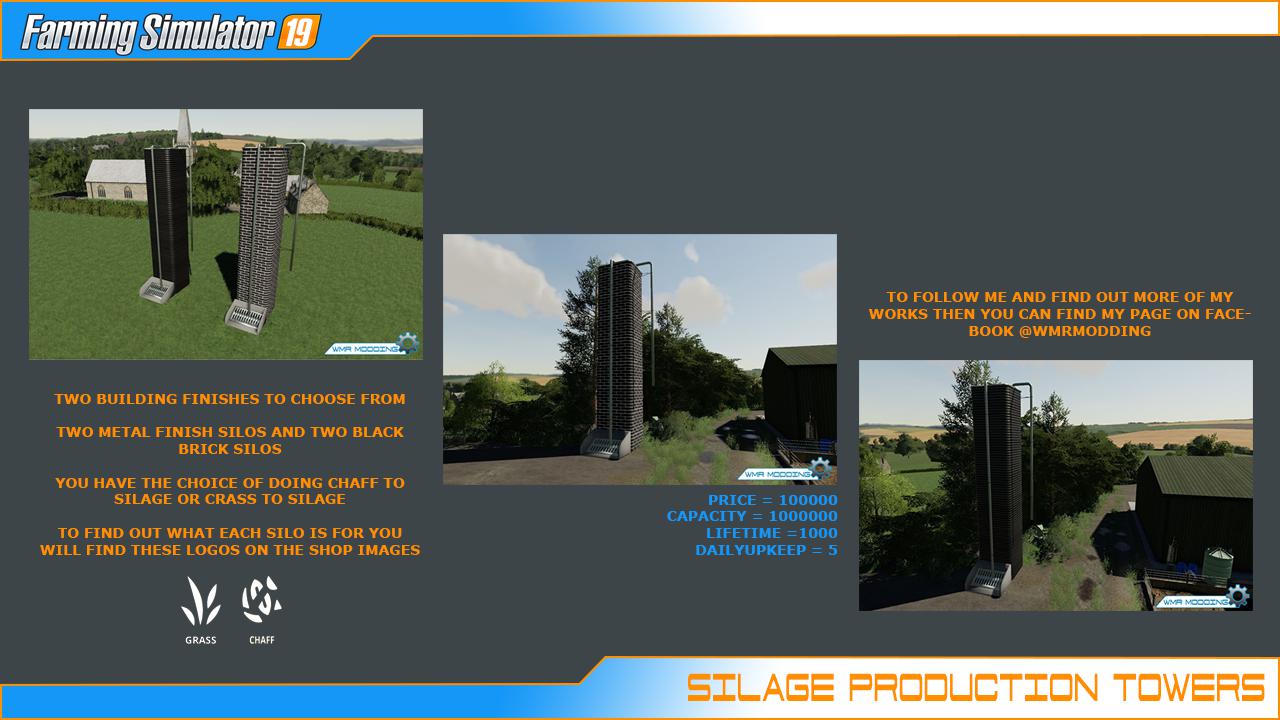 Silage Production Tower Pack v 1.0