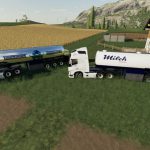 Water transport semi-trailer v 1.0