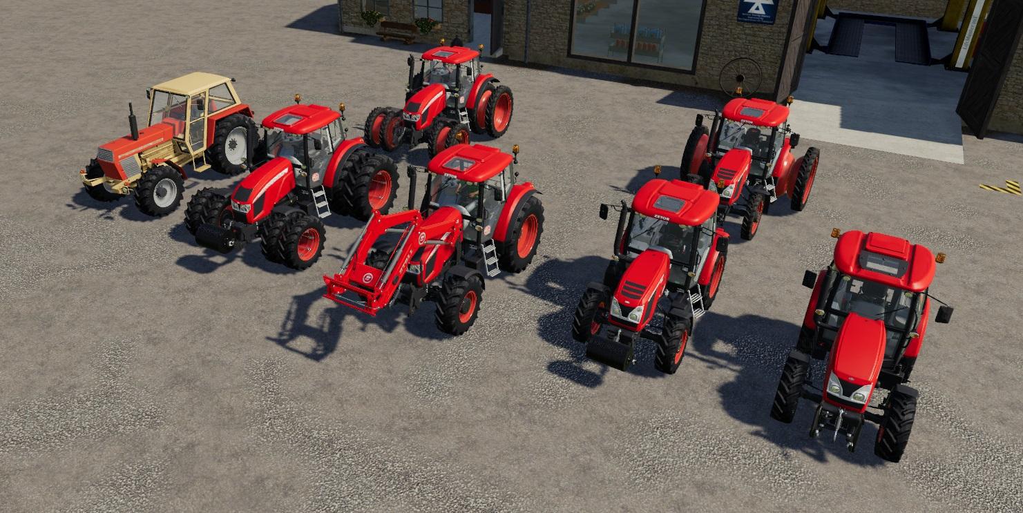 Zetor Tractors Pack v 1.1