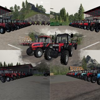 Belarus MTZ pack v 2.0 - FS19 mod - FS19.net