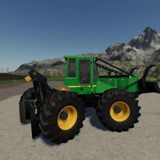 John Deere GIII Skidder v1.0.1.6 - FS19 mod - FS19.net