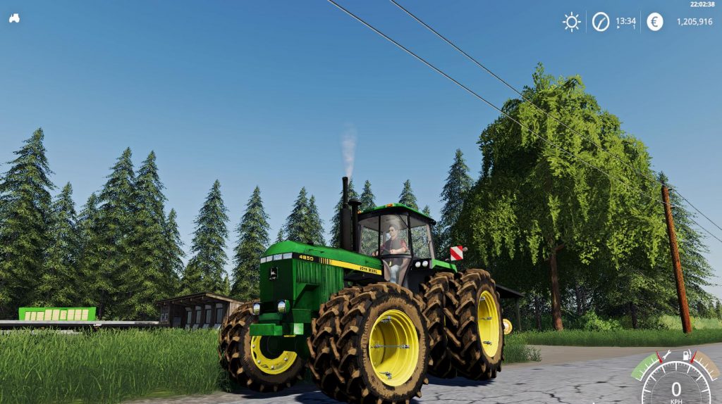 John Deere MFWD5055 v2.0 - FS19 mod - FS19.net