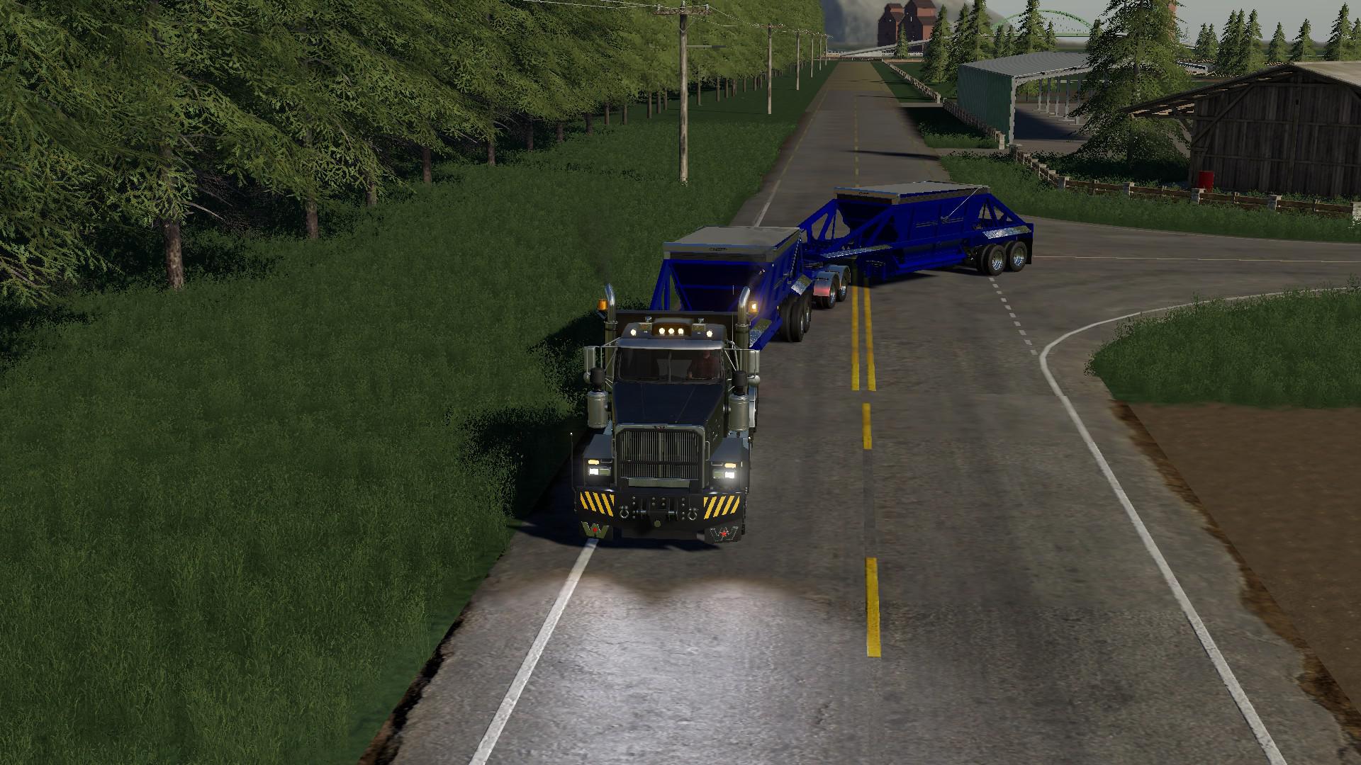 fs19 dump truck trailer