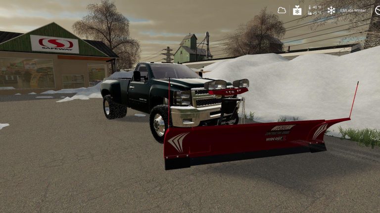 2010 Chevy 3500 Long Bed DRW with plow mount v1.0 - FS19 mod - FS19.net