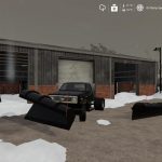 Chevy C70 snow plow truck v1.0