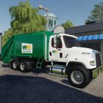 Freightliner F114SD Garbage Truck v1.0