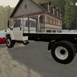 GMC Topkick Flatbed Plow Truck v2.0 - FS19 mod - FS19.net