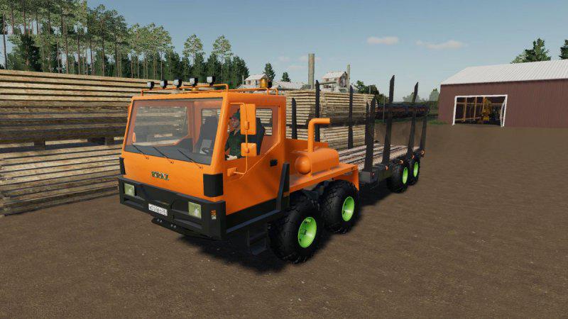 Kraz 7634HE LOGGING v1.0