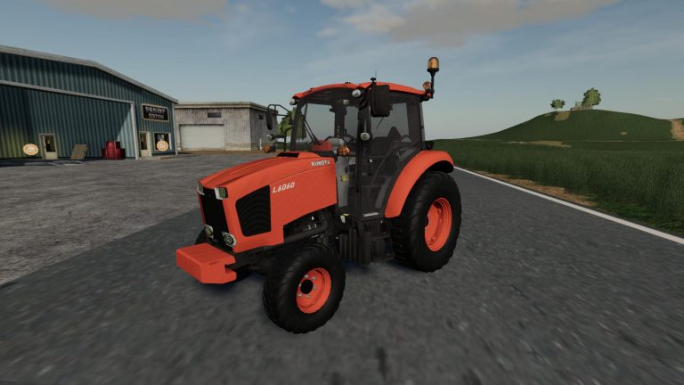 Kubota L6060 Fixed Texture v1.0 - FS19 mod - FS19.net