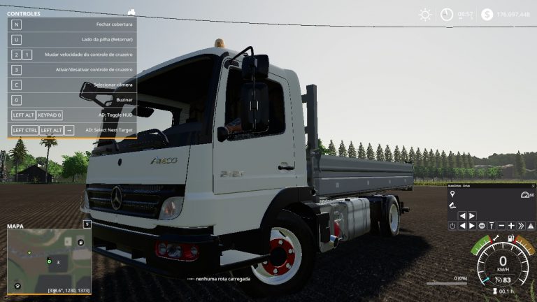 MERCEDES BENS ATEGO 2425 - FS19 mod - FS19.net