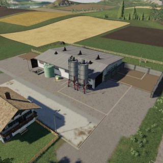 Big pigsty with animal pen extension v1.0 - FS19 mod - FS19.net