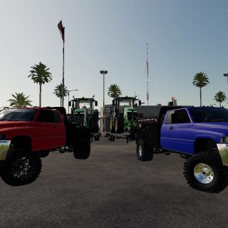 DODGE RAM 2500 FLATBED v1.1 - FS19 mod - FS19.net