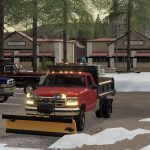 EXP19 One ton dump pack with Fisher plow v1.0