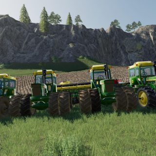 Old iron jd 7020-7520 v1.0 - FS19 mod - FS19.net