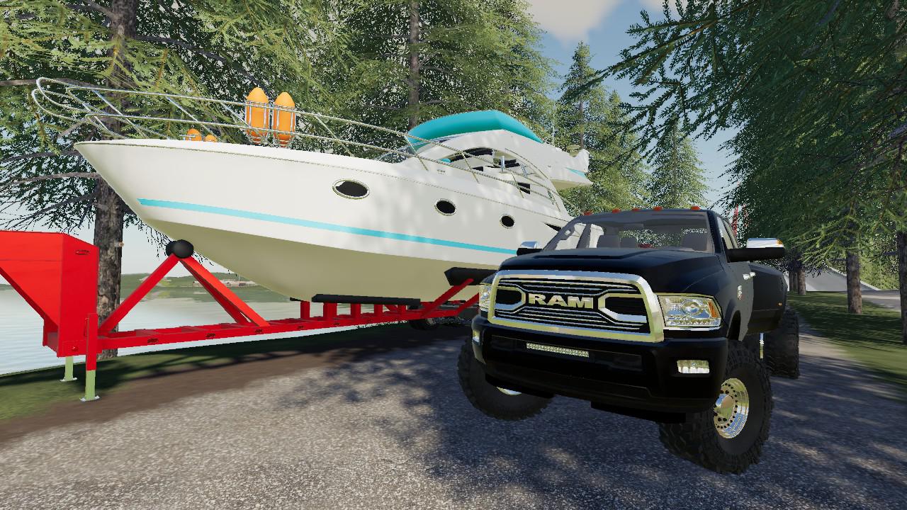 fs19 boat trailer