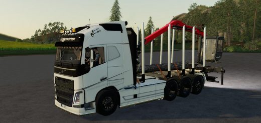 Volvo FH16 Forest Truck Fs19 v1.1