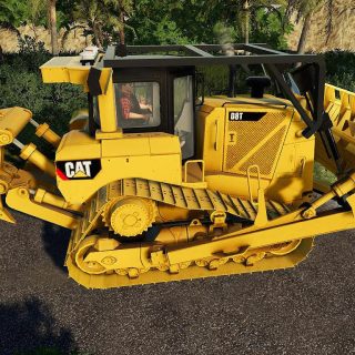 Bulldozer Caterpillar D8t Sdm V1.0 - Fs19 Mod - Fs19.net