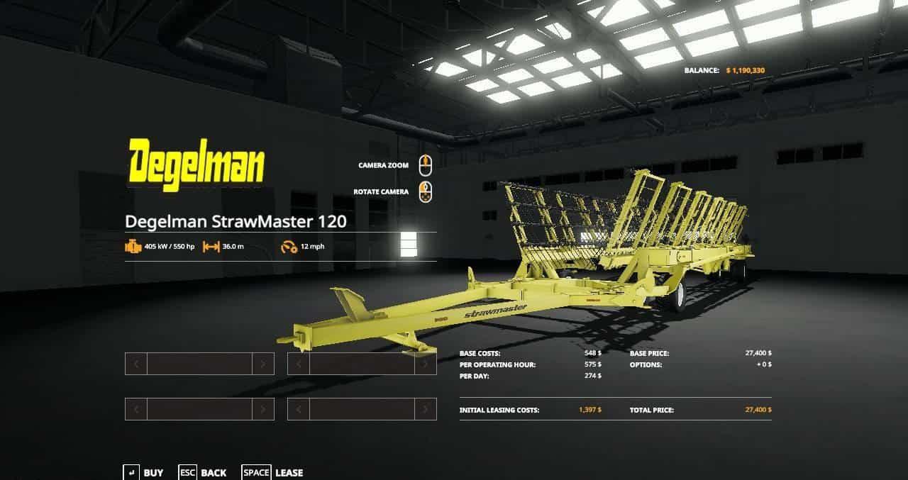 Degelman Strawmaster 120 v1.0