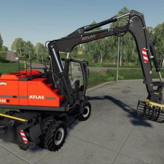 Excavator ATLAS Pack v1.0 - FS19 mod - FS19.net