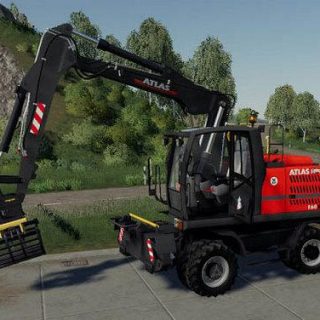 Excavator ATLAS Pack v1.0 - FS19 mod - FS19.net