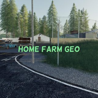 Fs19 Home Farm Geo V1.0 - Fs19 Mod - Fs19.net