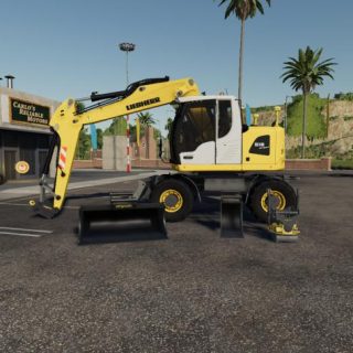 LIEBHERR 918 + PACK ENGCON V2.0 - FS19 mod - FS19.net