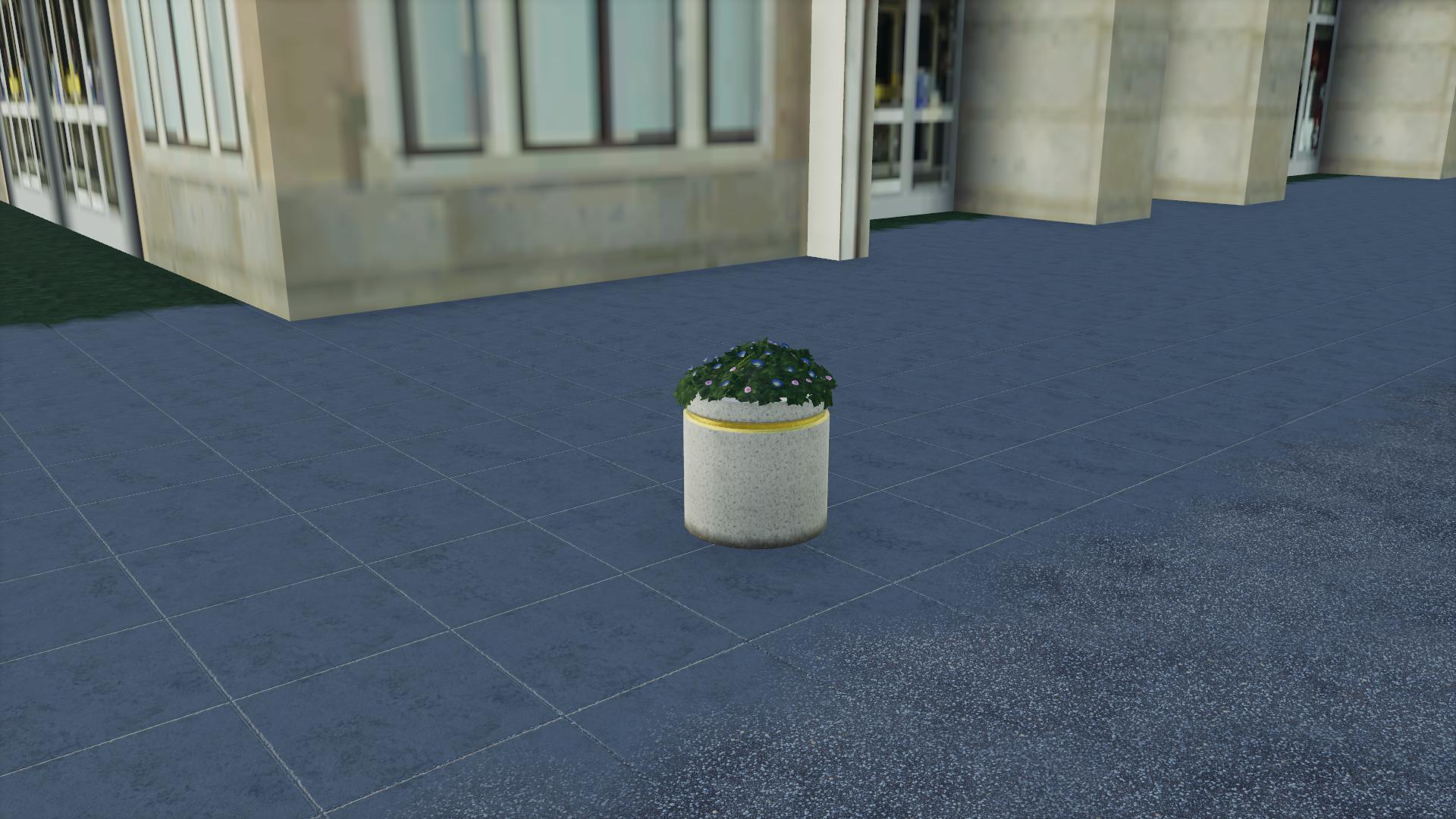 The Placeable Round Planter v1.0