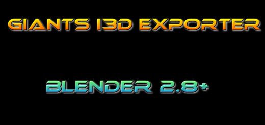 BLENDER GE EXPORTER BLENDER 2.8+/ GE 8.1