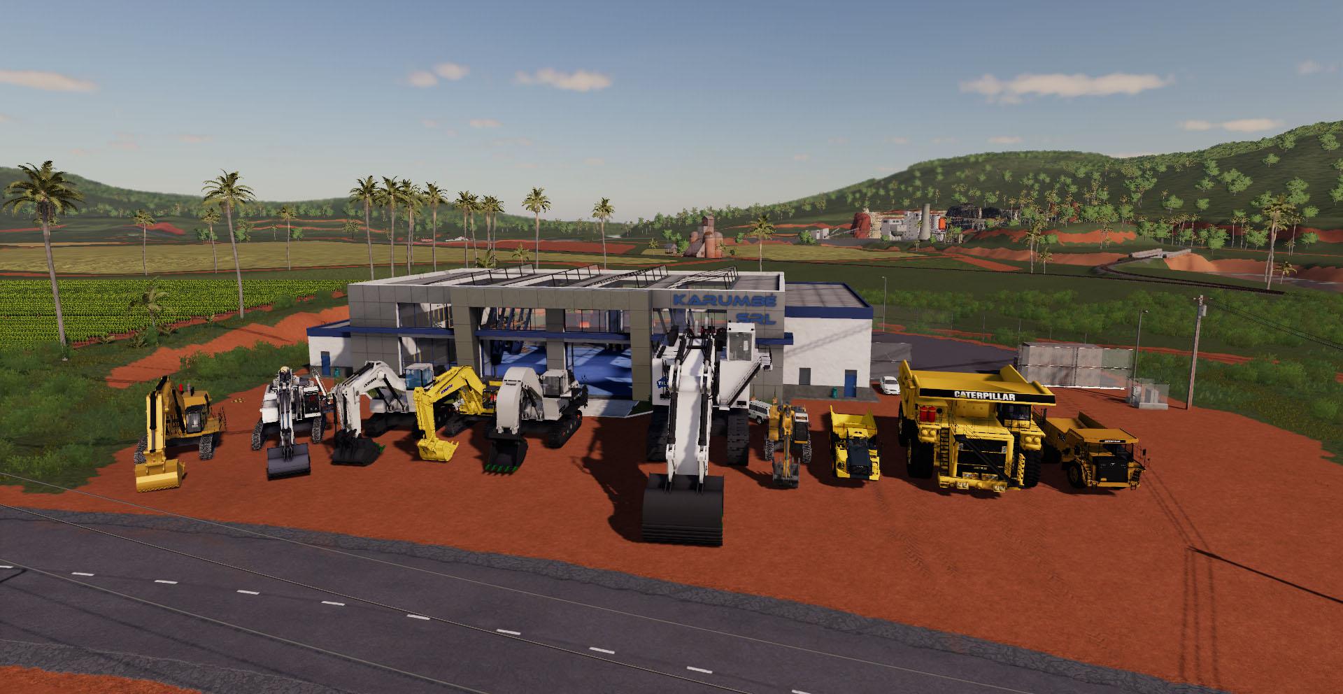 EXCAVATORS AND DUMPERS FOR MINING & CONSTRUCTION ECONOMY V0.1