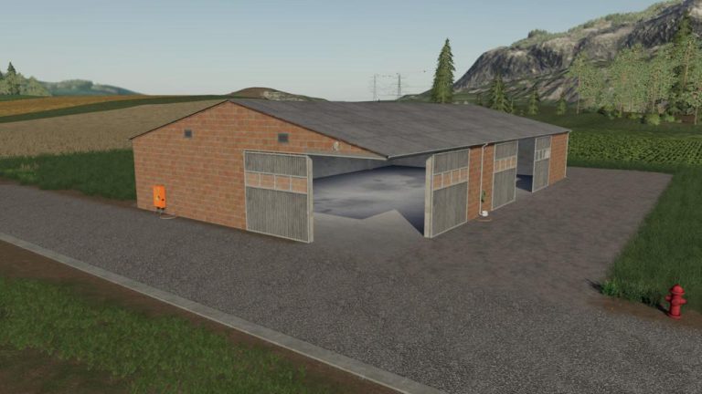 Garage V1.0 - Fs19 Mod - Fs19.net