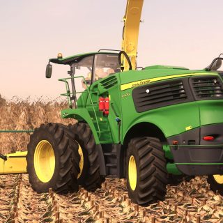 JOHN DEERE 9000 US FORAGE HARVESTOR V1.0 - FS19 mod - FS19.net