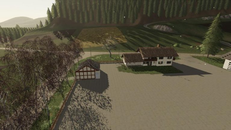 LAND AND FORST FELSBRUNN MAP V0.2 - FS19 mod - FS19.net