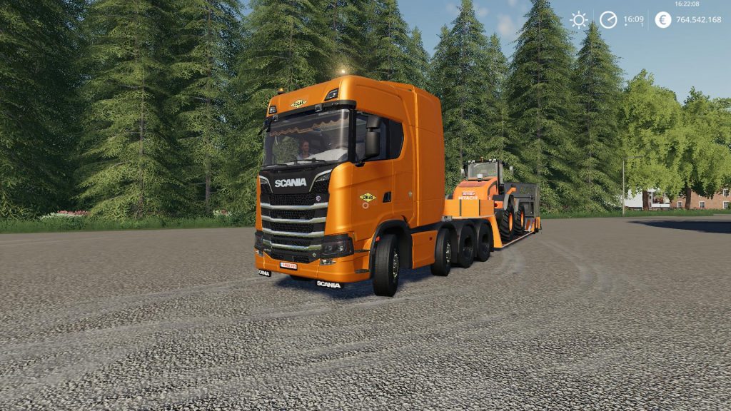 SCANIA COLAS TRUCK V1.0 - FS19 mod - FS19.net