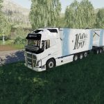 VOLVO FH16 WOODCHIP AND TRAILER V1.0