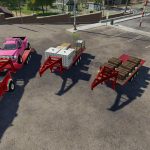 2014 PICKUP WITH SEMI-TRAILER AND AUTOLOAD V1.0