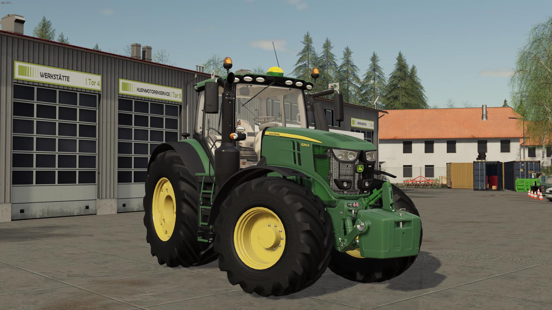 John Deere 6r V10 Fs19 Mod 5243