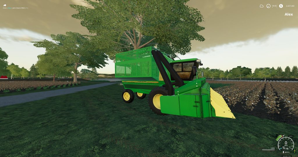 JOHN DEERE 9965 6 ROW EDIT BETA - FS19 mod - FS19.net