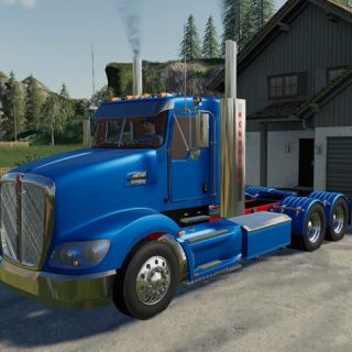 KENWORTH T609 DAYCAB V1.0 - FS19 mod - FS19.net