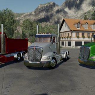 KENWORTH T609 DAYCAB V1.0 - FS19 mod - FS19.net