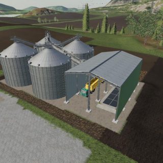 LARGE SILO FACILITY V1.0 - FS19 mod - FS19.net