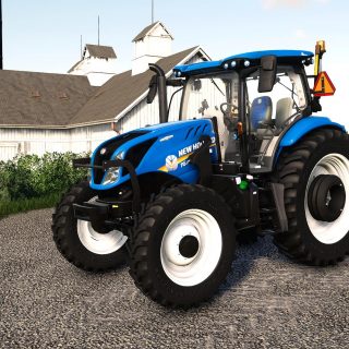 NEW HOLLAND T6 V1.0 - FS19 mod - FS19.net