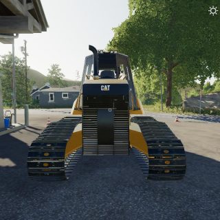 CATERPILLAR D6K WINCH DOZER V1.0 - FS19 mod - FS19.net